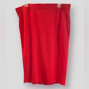 Torrid size 2 red pencil skirt